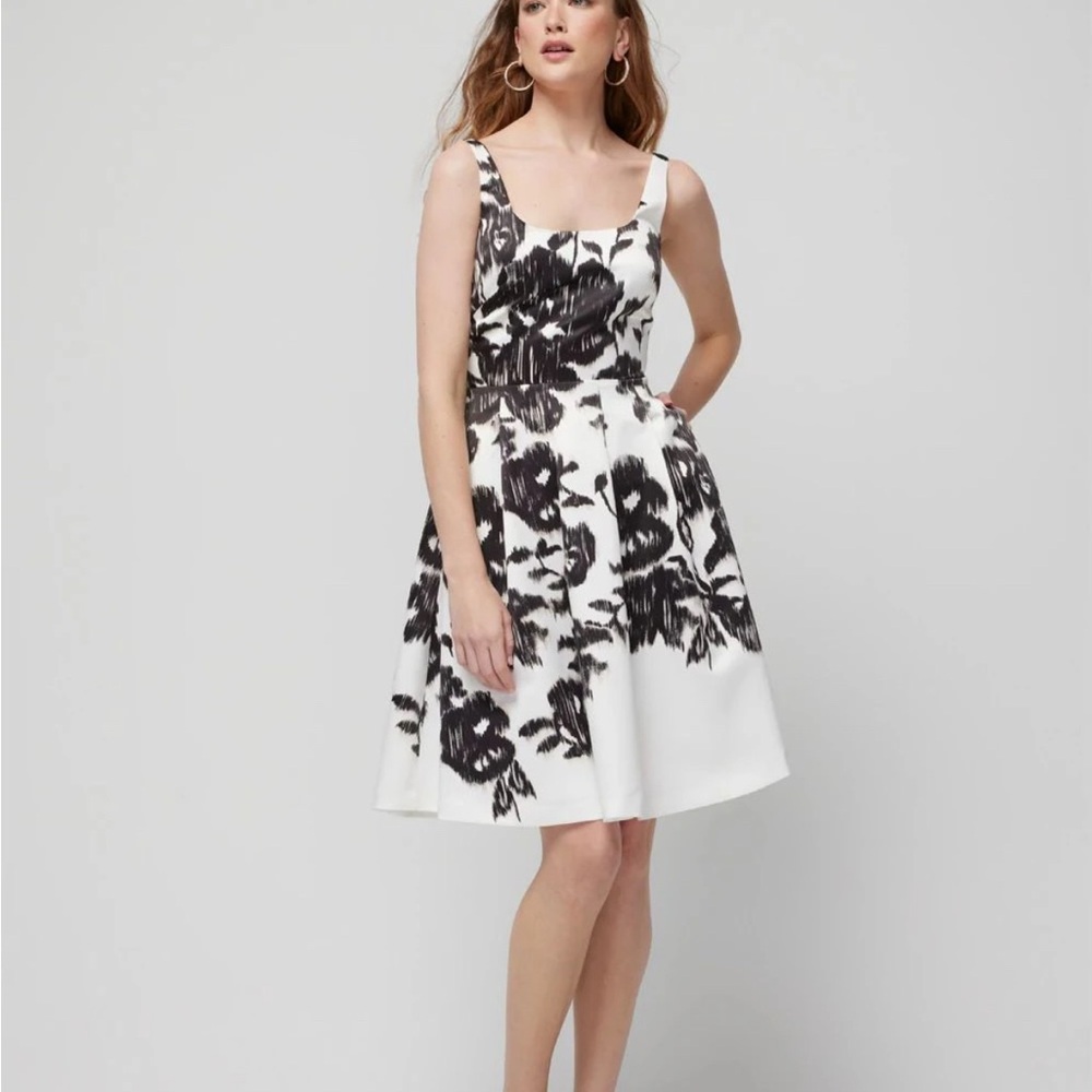 White House Black Market Summer Flirty Summer Dress New $225 size 0 XS